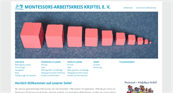 Desktop Screenshot of montessori-kriftel.de